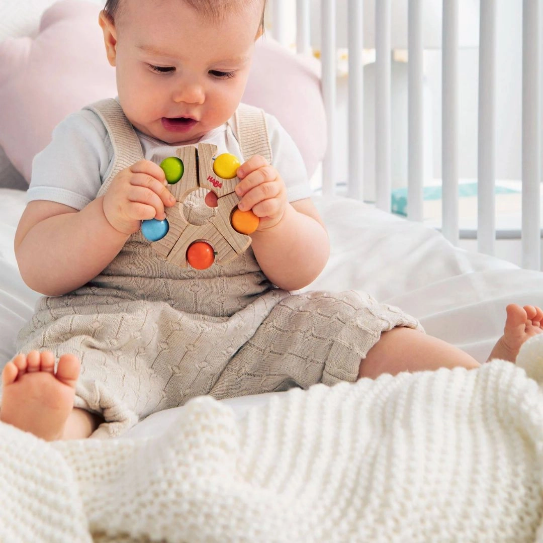 Rainbow Wheel Grasping Toy Fun that fuels growth