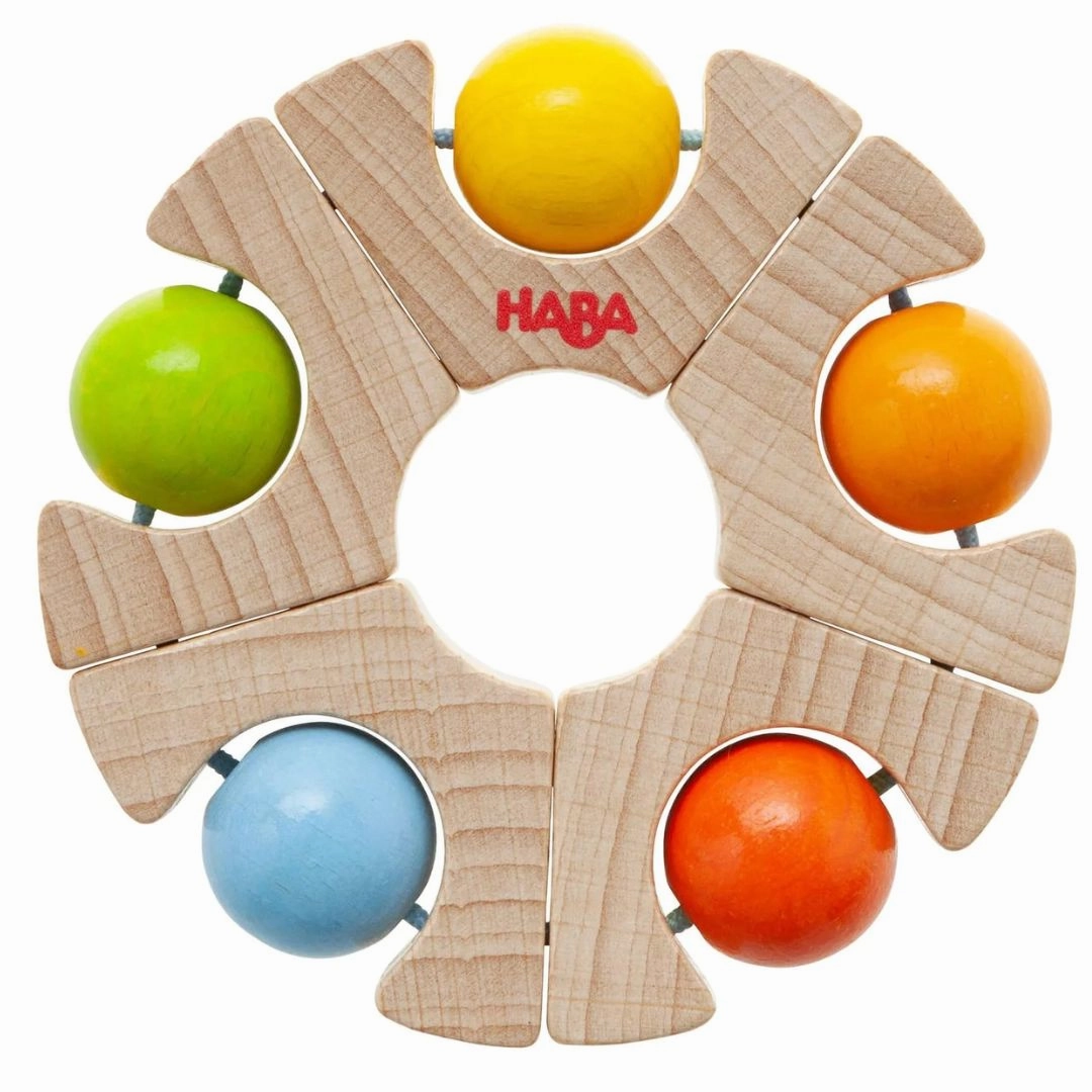 Rainbow Wheel Grasping Toy Brain boosters