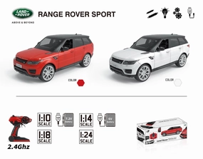 Growing minds Range Rover Sport Remote Control Car With Lights 1:18 Scale