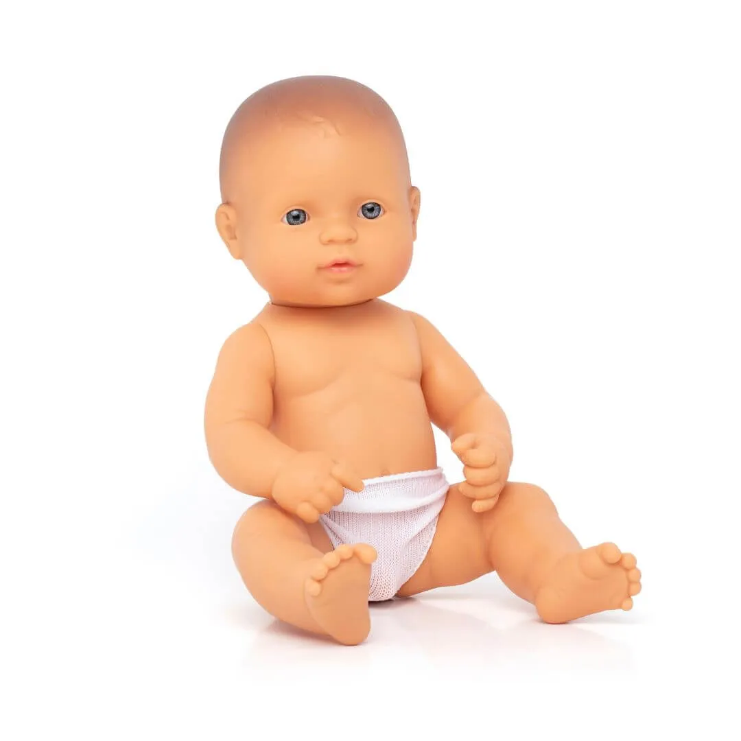 Realistic Montessori Baby Doll - Boy Young explorers Learn & grow