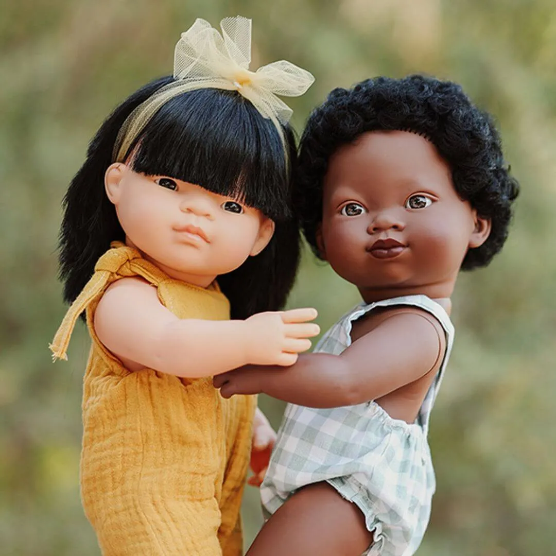 Realistic Montessori Doll - Asian Girl Smart activities for young learners Preschool minds