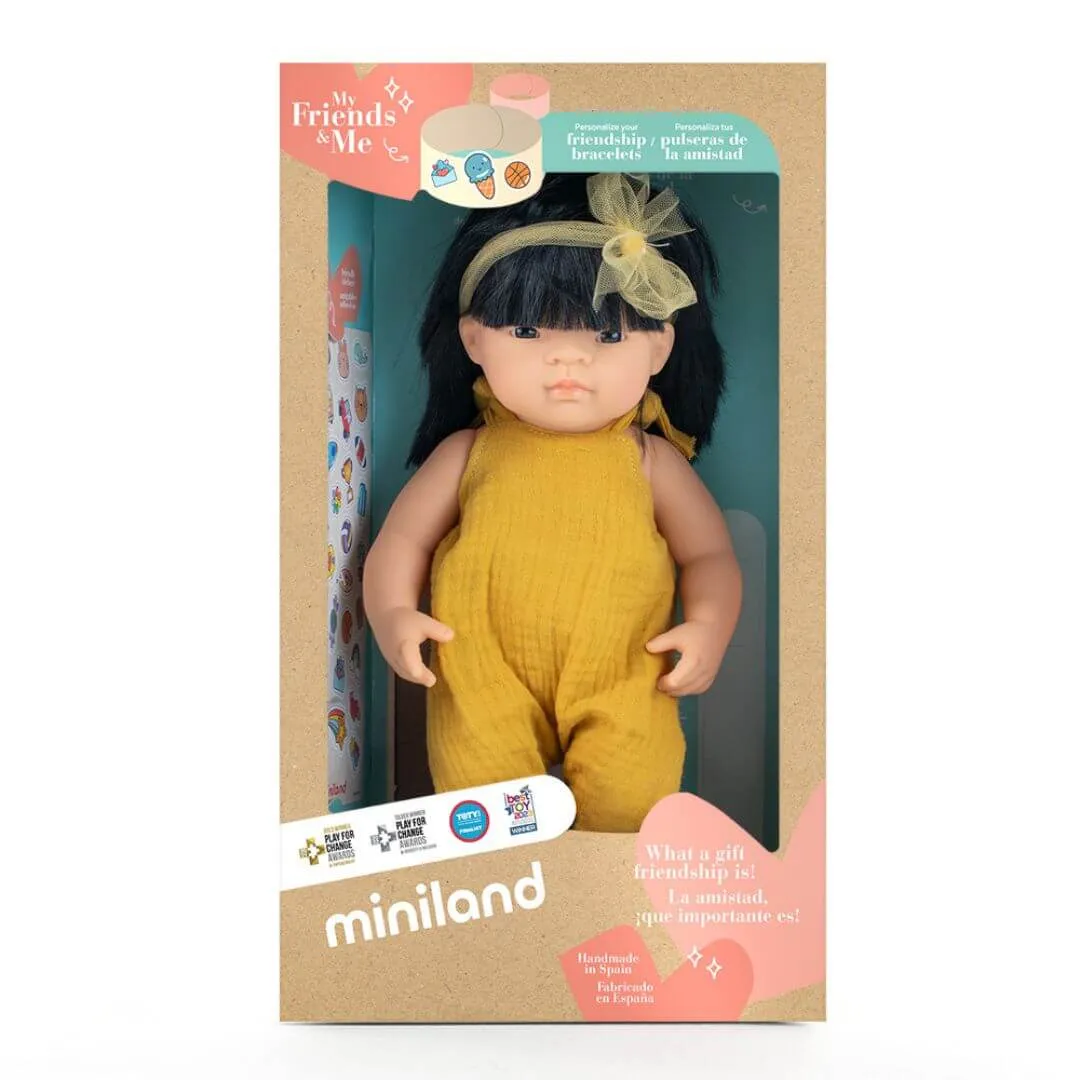 Realistic Montessori Doll - Asian Girl Preschool minds Holistic