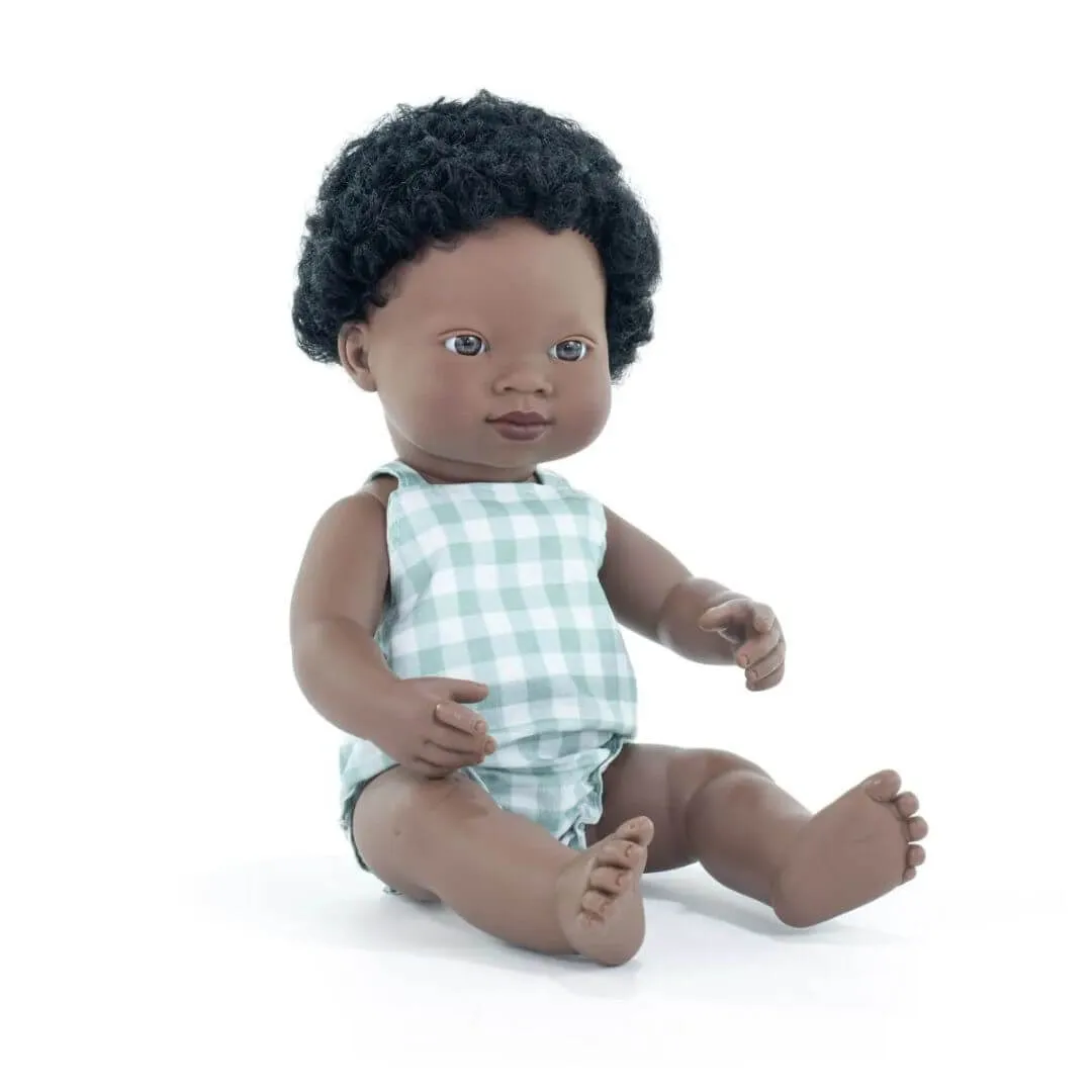 Realistic Montessori Doll - Black Boy First explorers