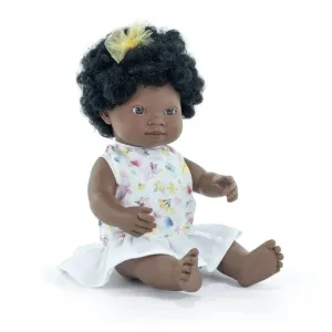 Realistic Montessori Doll - Black Girl Inspiring creativity Play-based education