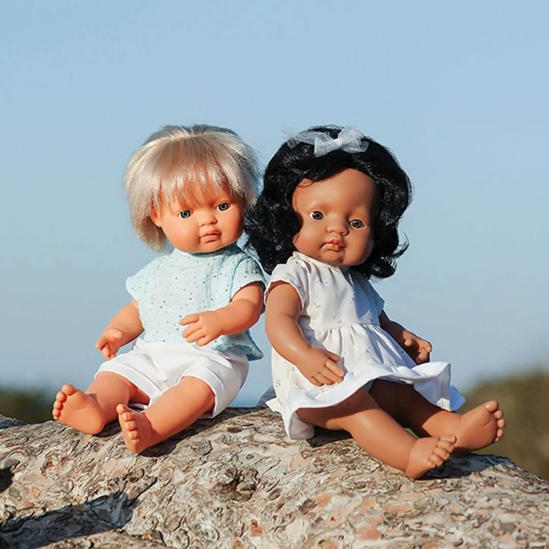 Realistic Montessori Doll - Hispanic Girl Tiny thinkers Young explorers