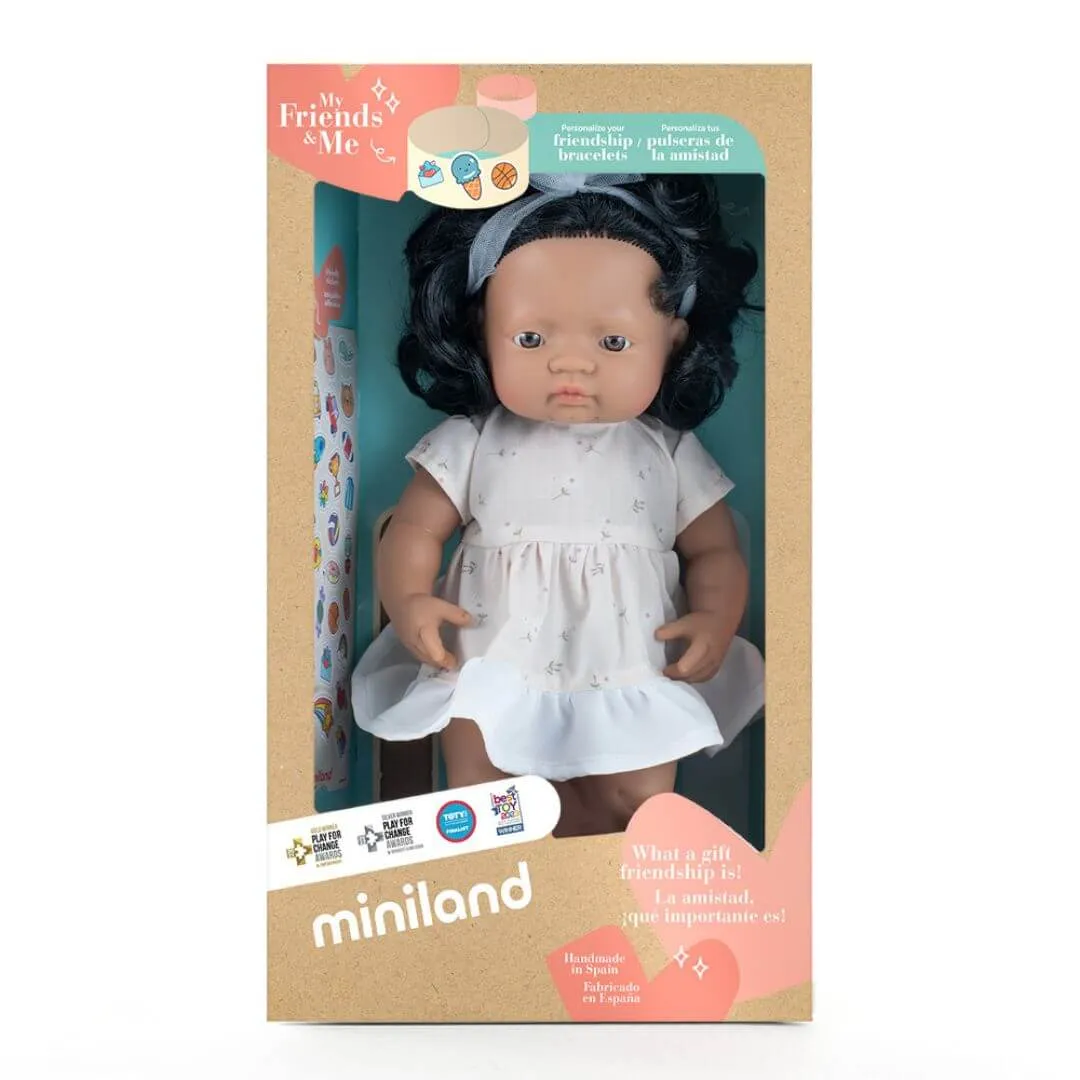 Realistic Montessori Doll - Hispanic Girl Kid-focused experiences Tiny thinkers