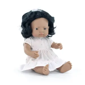 Growing minds Realistic Montessori Doll - Hispanic Girl