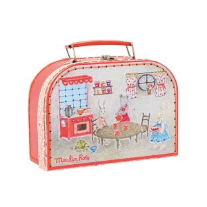 Hands-on discovery Kid-centered learning Red Ceramic Tea Set - La Grande Famille