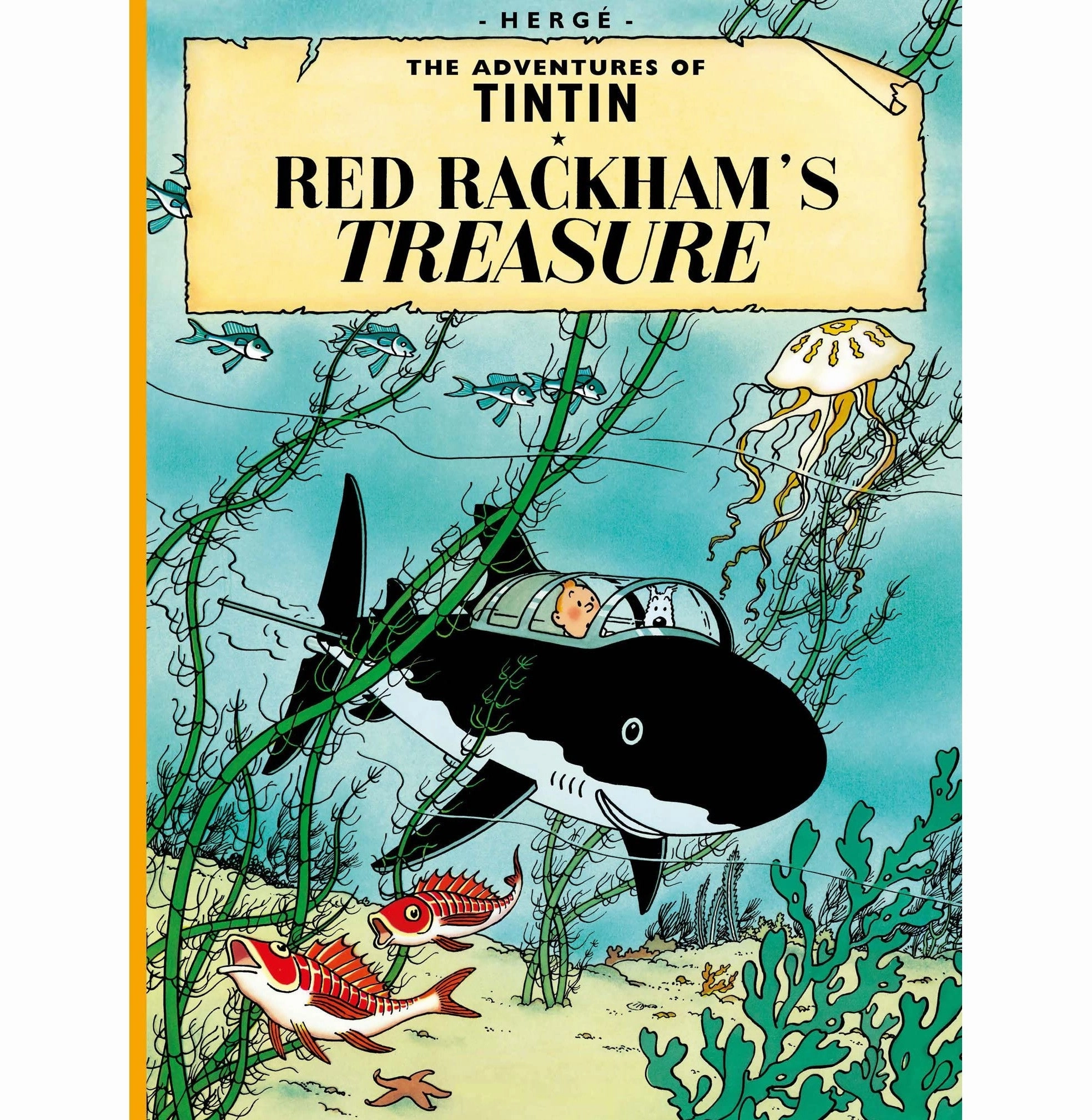 Red Rackham'S Treasure Herge Growth tools Sensory fun for little hands