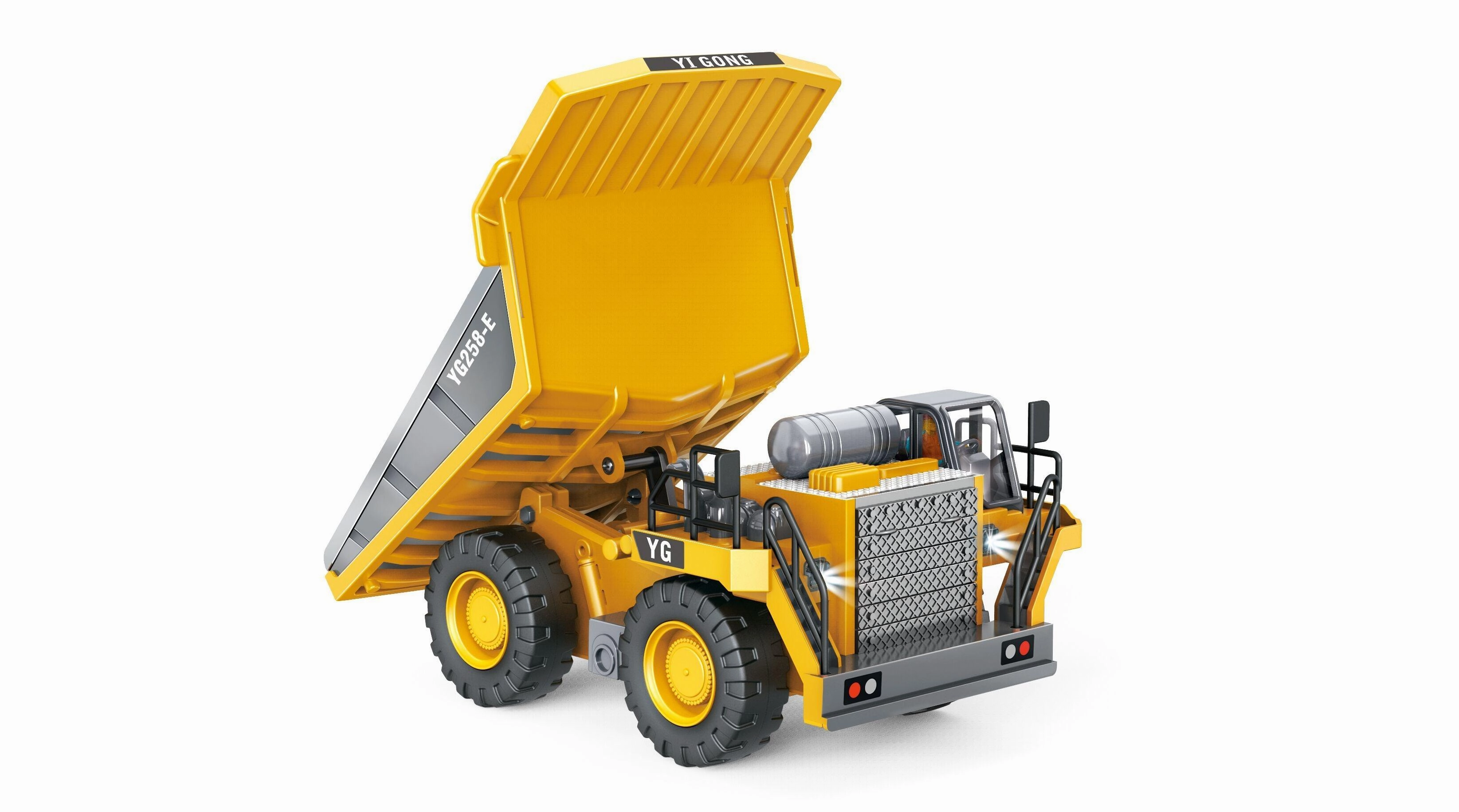 Creative time for curious minds Sensory fun for little hands Remote Control Hydraulic Dump Truck