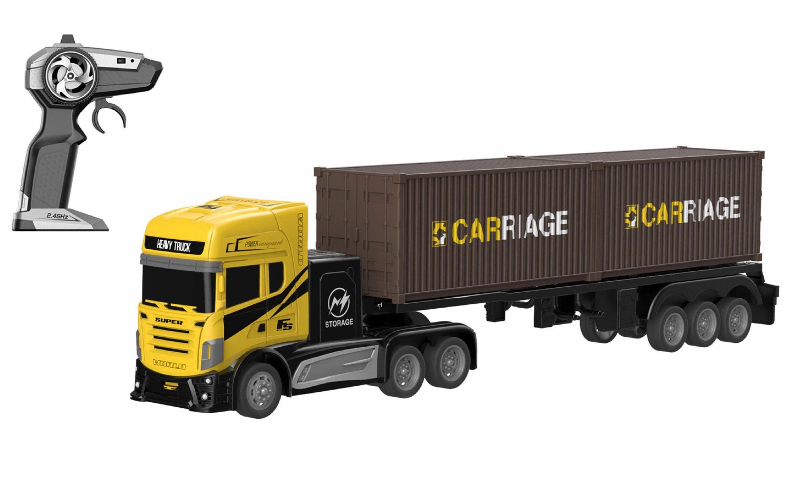 Little builders Remote Controlled Cargo Rc Transport Truck