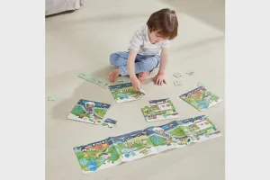 Rescue Vehicles Puzzle - 12Pc Smart kids gear
