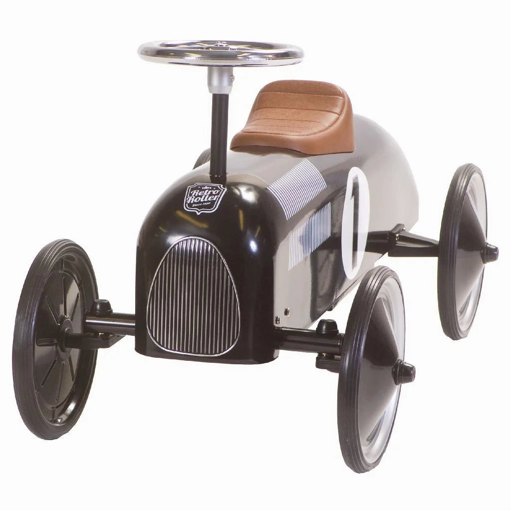 Designed for development Busy kids Retro Roller Jean Push Car - Black