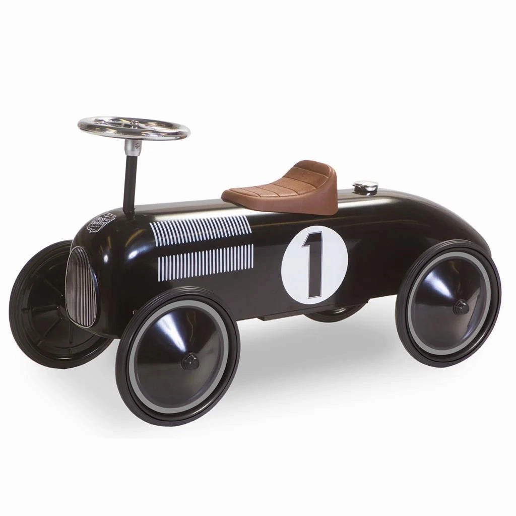 Fun-based learning Little creators Retro Roller Jean Push Car - Black