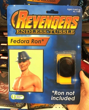Educational fun Quiet play for growing minds Revengers: Fedora Ron
