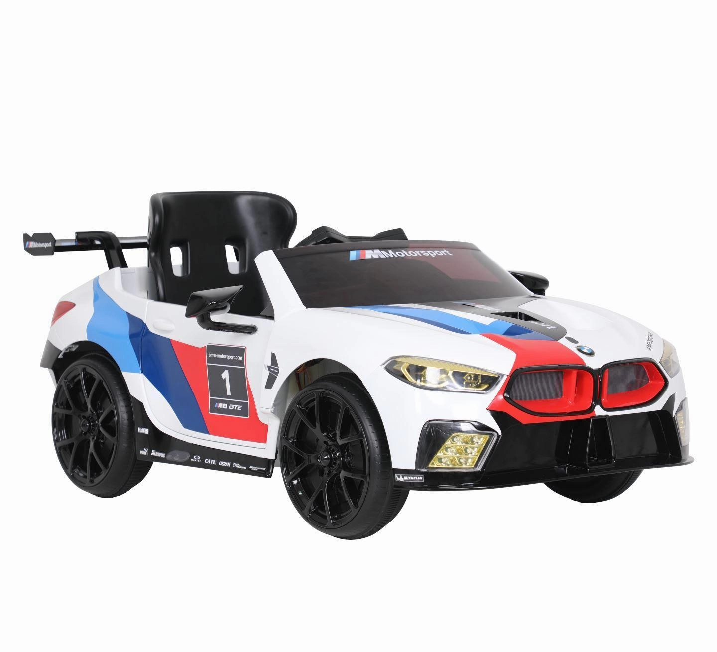 Quiet play for growing minds Mindful play Rollplay Germany Bmw M8 Gte 12V Battery Ride-On Car With Remote Control