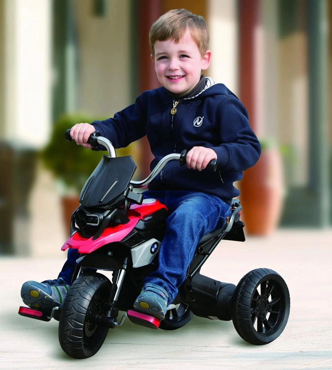 Growing minds Rollplay Germany Bmw R1200 Gs Motor Trike