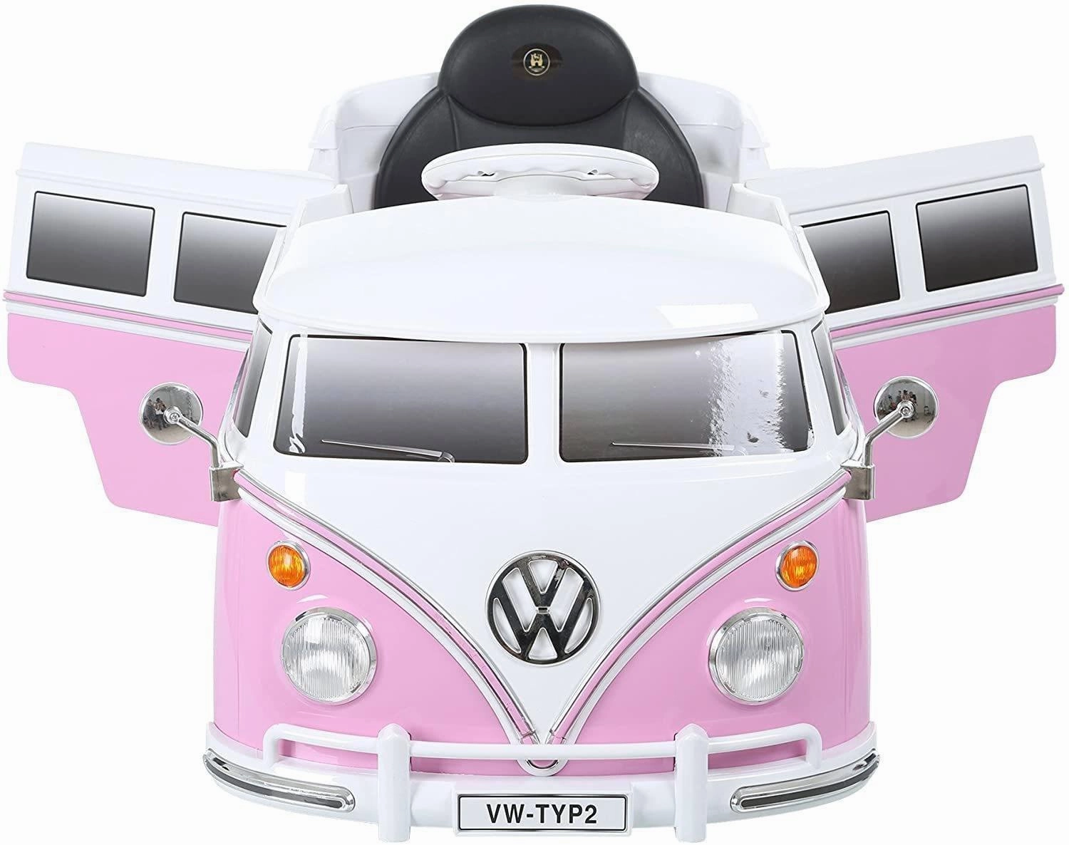 Rollplay Germany Premium Battery Car, With Remote Control, Vw Bus Type 2 (T1) Little creators First explorers