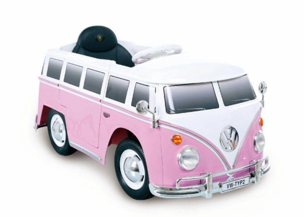 Holistic Hands-on discovery Rollplay Germany Premium Battery Car, With Remote Control, Vw Bus Type 2 (T1)