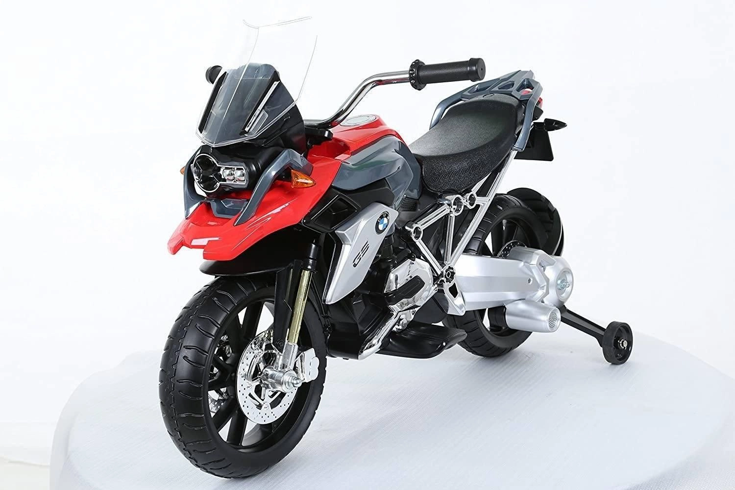Discover & grow Smart kids gear Rollplay Germany Premium Battery Motorcycle Bmw 1200 Motorcycle Red