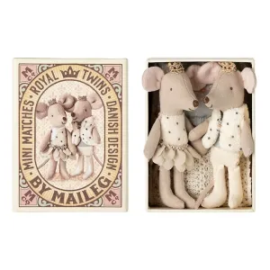 Smart & fun Royal Twin Mice In A Matchbox