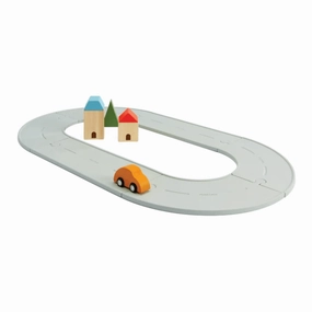 Active learners Quiet play for growing minds Rubber Road & Rail Set - Small