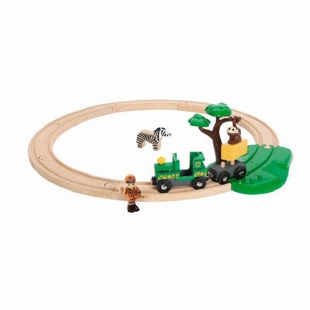 Fun-based learning Busy kids Safari Railway Set 33720