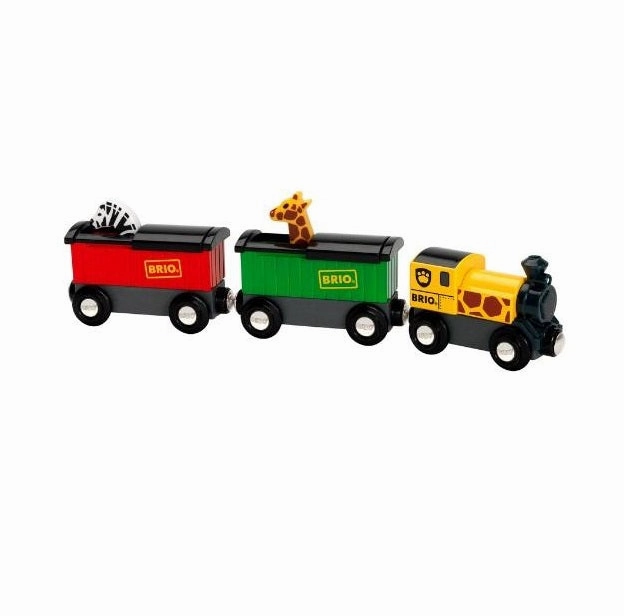 Curiosity starters Quiet play for growing minds Safari Train - 3 Pcs 33722