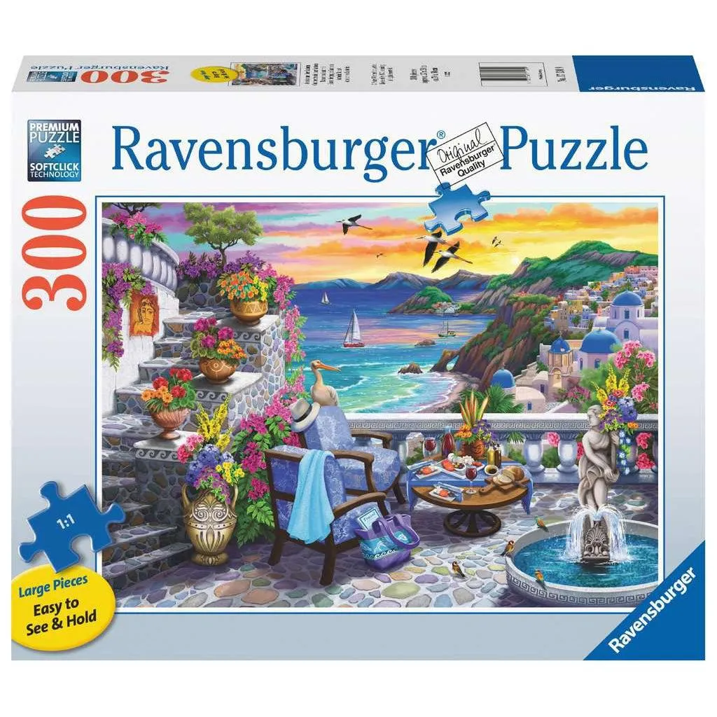 Santorini Sunset 300Pc Sensory fun for little hands Growing minds