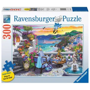 Santorini Sunset 300Pc Sensory fun for little hands Growing minds