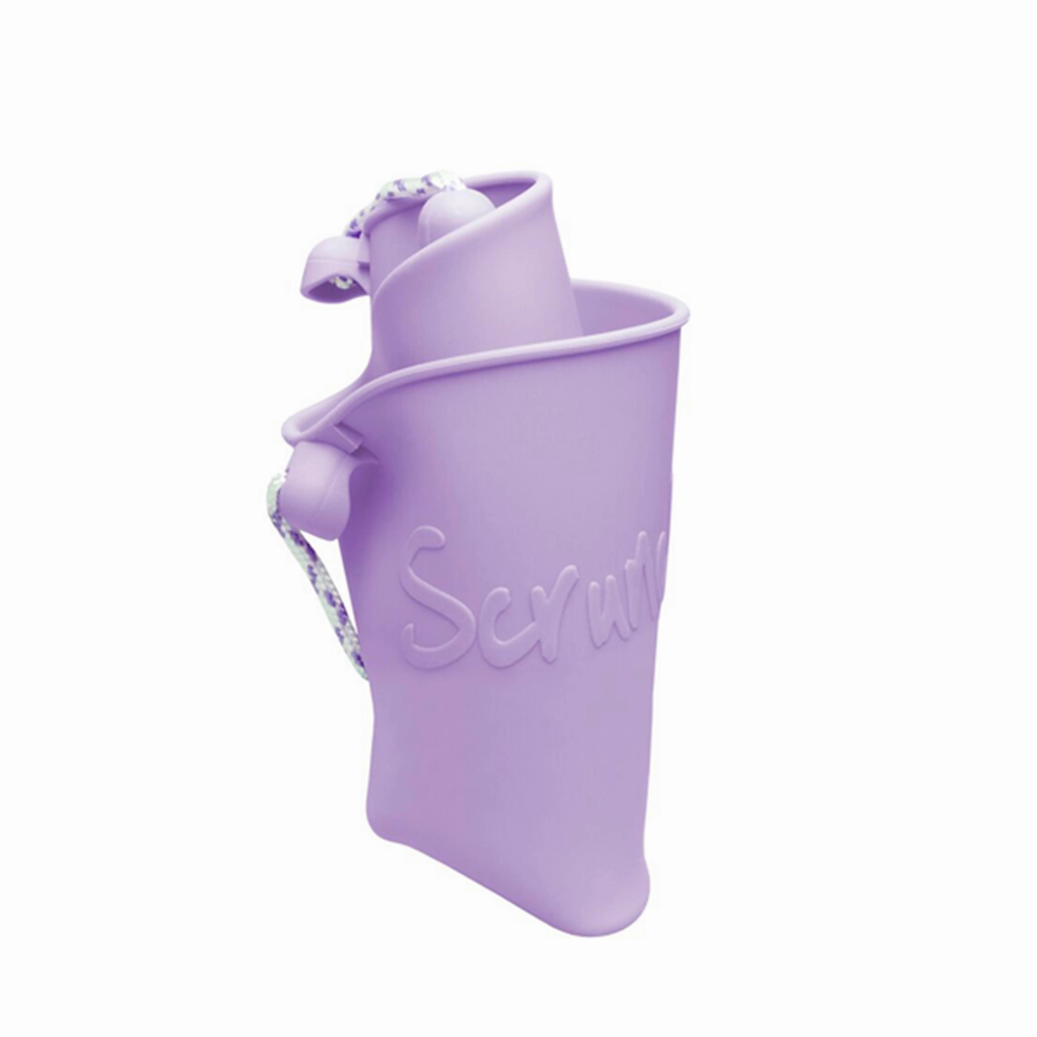 Mindful play Happy hands Scrunch Bucket Dusty Light Purple