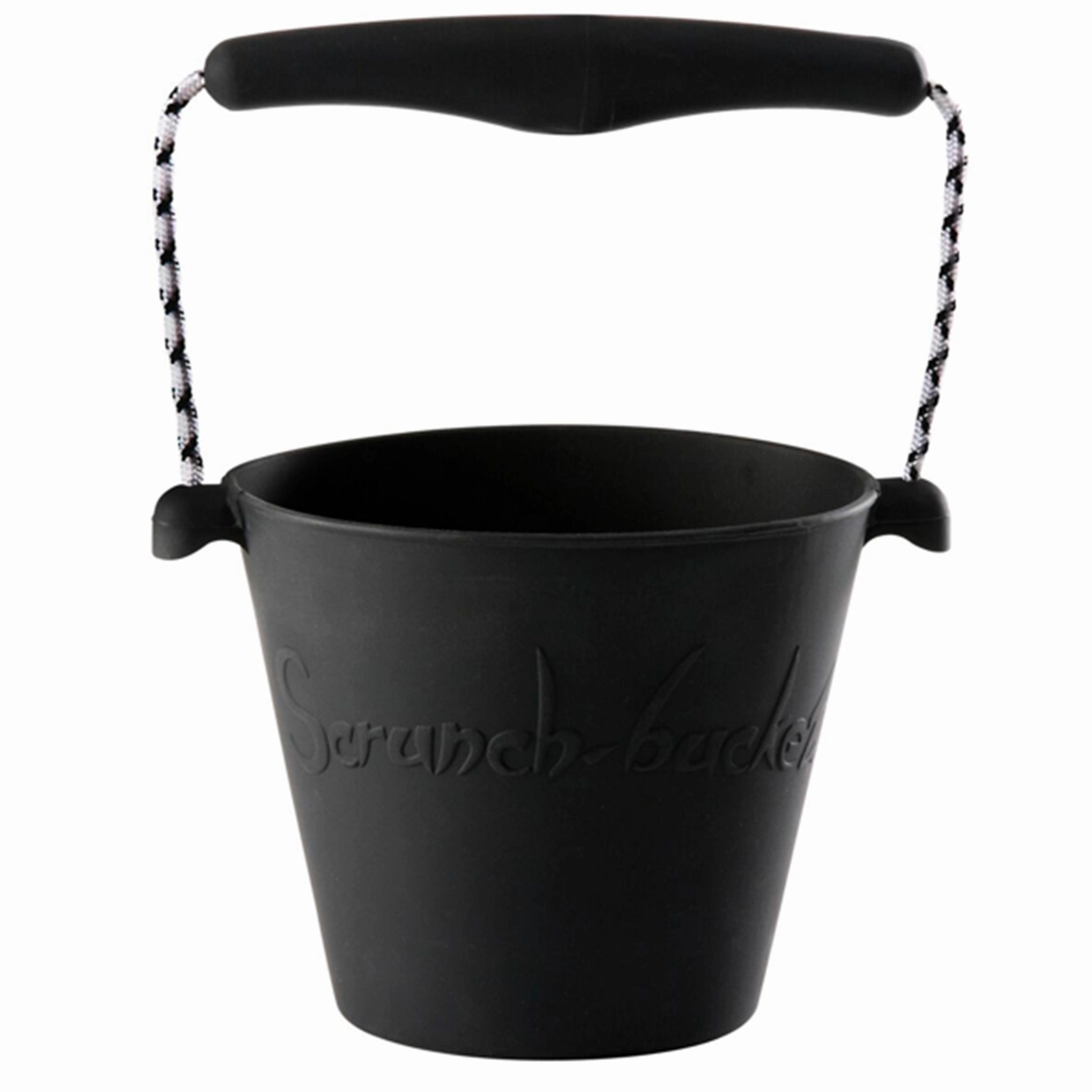 Scrunch Bucket Solid Black Creative time for curious minds