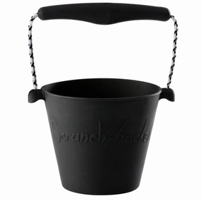 Scrunch Bucket Solid Black Creative time for curious minds
