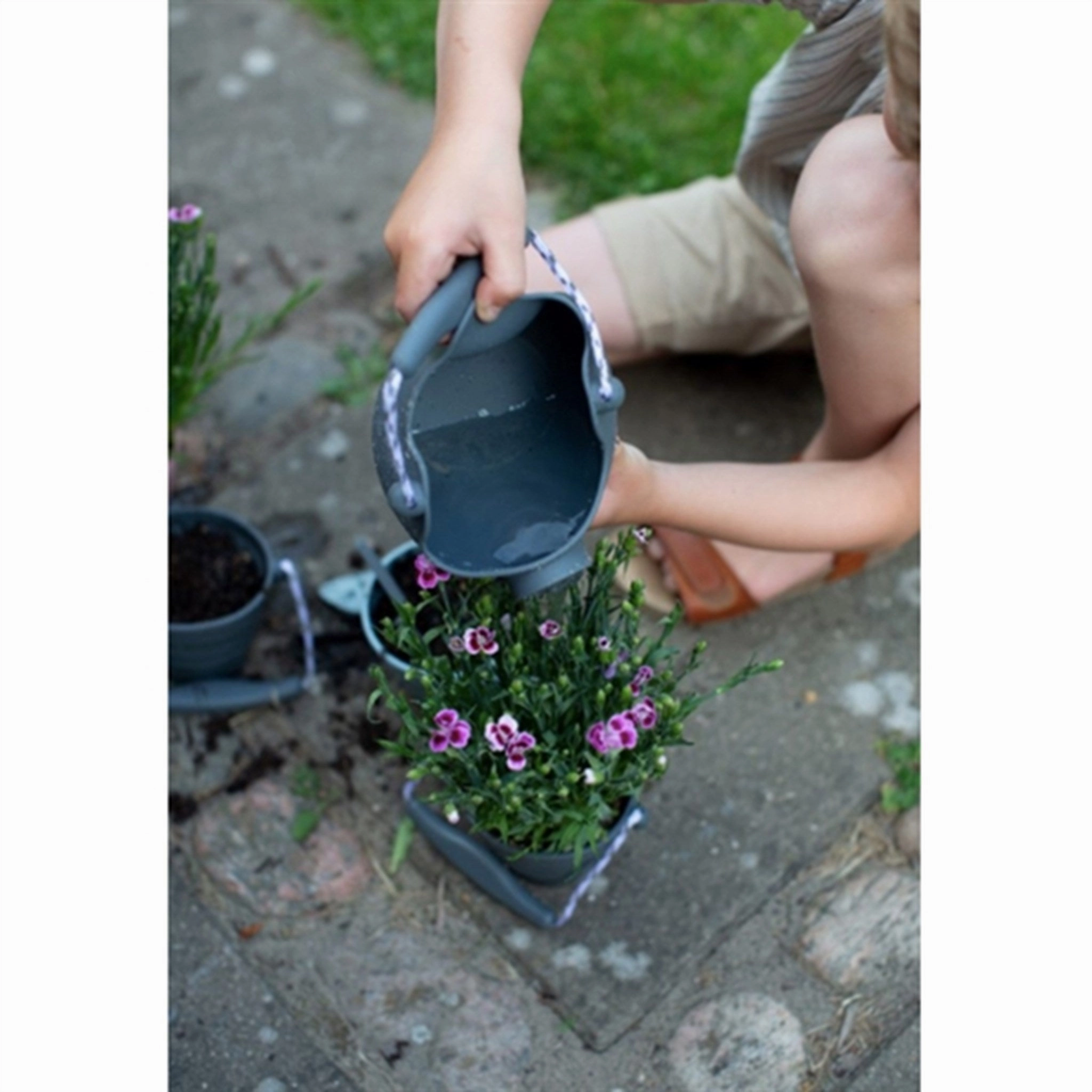 Smart kids gear Scrunch Watering Can Anthracite Grey