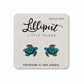 Fun for curious minds Preschool minds Sea Turtle Earrings