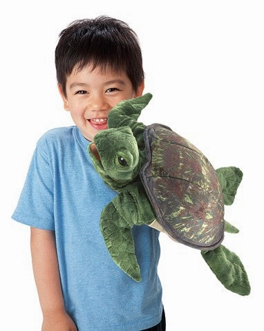 Discover & grow Play-based education Sea Turtle Puppet