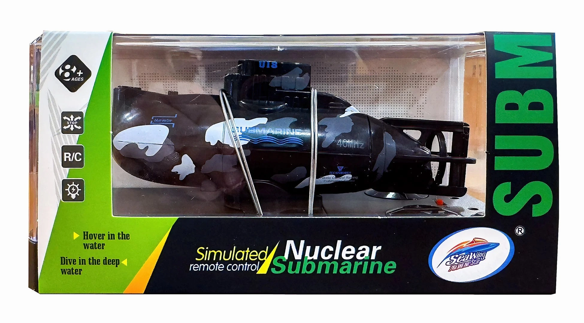 Curious minds Seawing Remote Control Rc Mini Nuclear Submarine