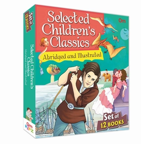 Selected Children Classics: Abridged And Illustrated Classic Books For Kids : Boxset Of 12 Books [Paperback] Om Books Editorial Team Early learning Exploration made fun