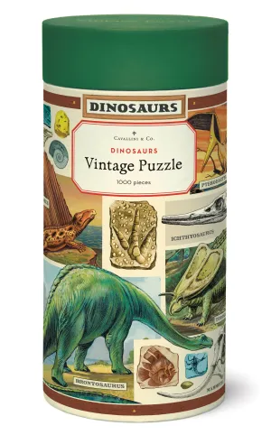 Early discovery Cavallini & Co. Dinosaurs 1000 Piece Puzzle