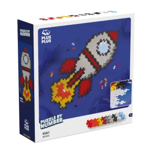 Rocket-Puzzle By Number 500Pc Parent-approved learning Fun-based learning