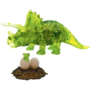 Triceratops & Baby 3D Crystal Puzzle 61Pc Thoughtful learning Learning tools