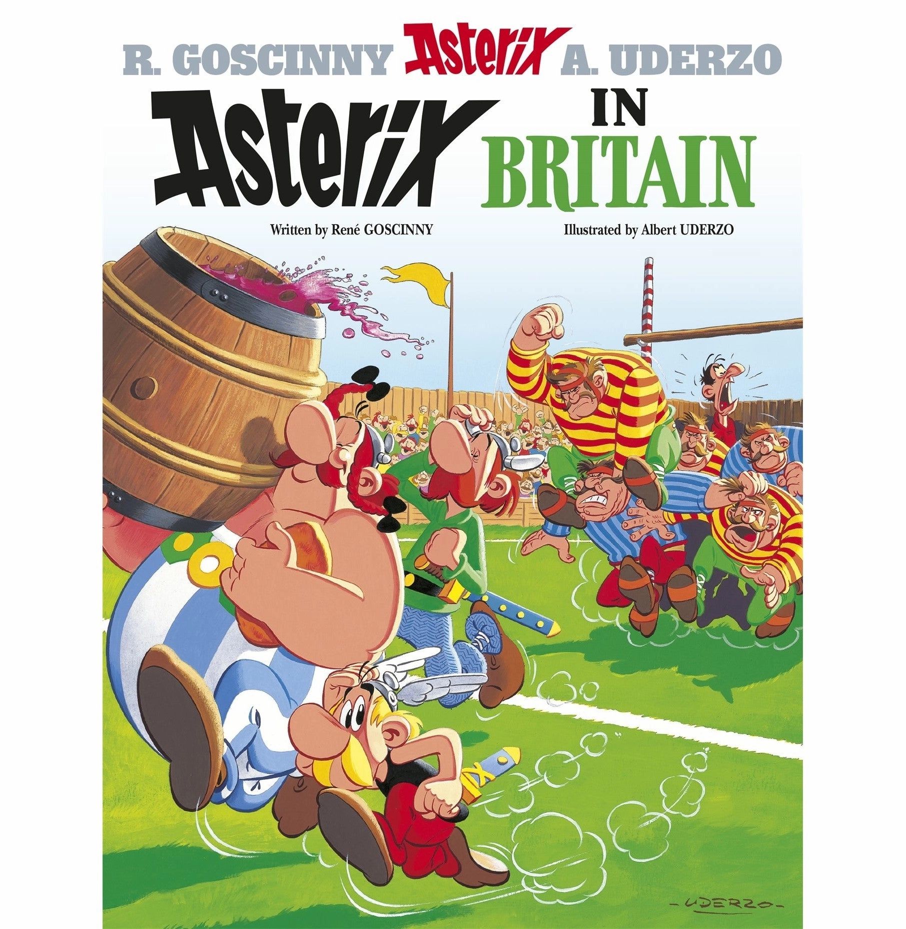 Active learners Asterix Album 08: Asterix In Britain [Paperback] Goscinny Ren And Uderzo Albert