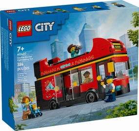 Play & learn Learn & grow City Red Double-Decker Sightseeing Bus