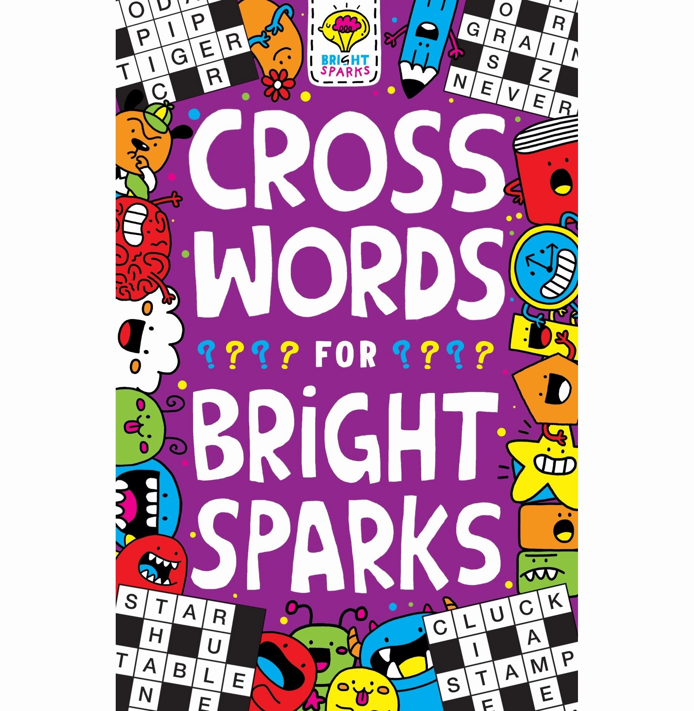 Crosswords For Bright Sparks: For Ages 7 To 9 [Paperback] Moore Bradley Gareth Jess Mini makers