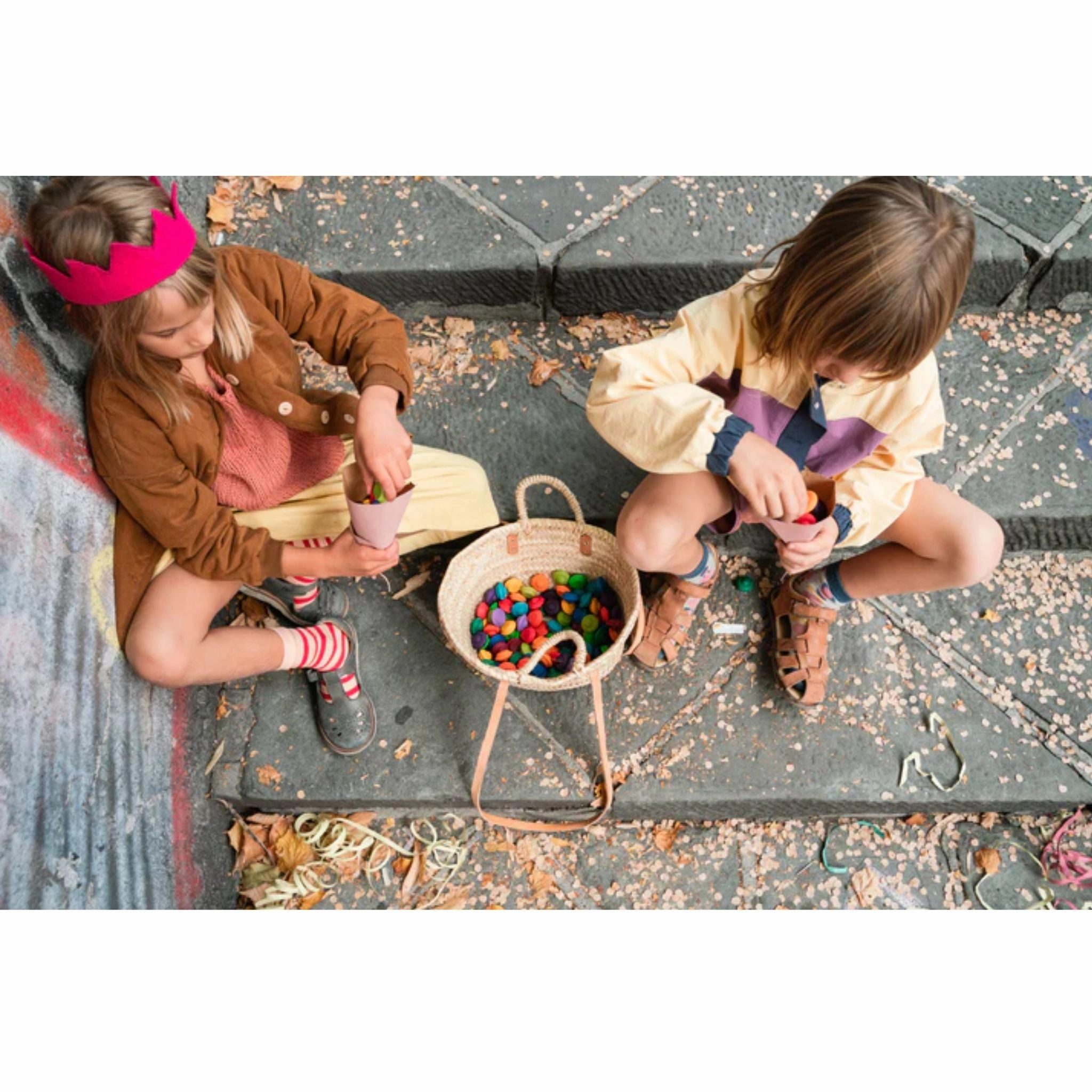 Mandala Rainbow Flower Set Brain boosters Quiet play for growing minds