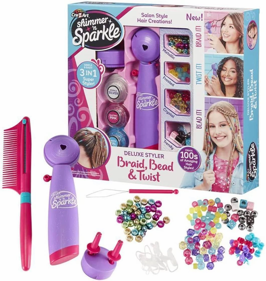 Young imaginations Shimmer And Sparkle Deluxe Bead Twist Braiding Styler