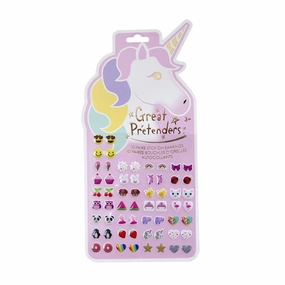 Sensory fun for little hands Unicorn Sticker Earrings