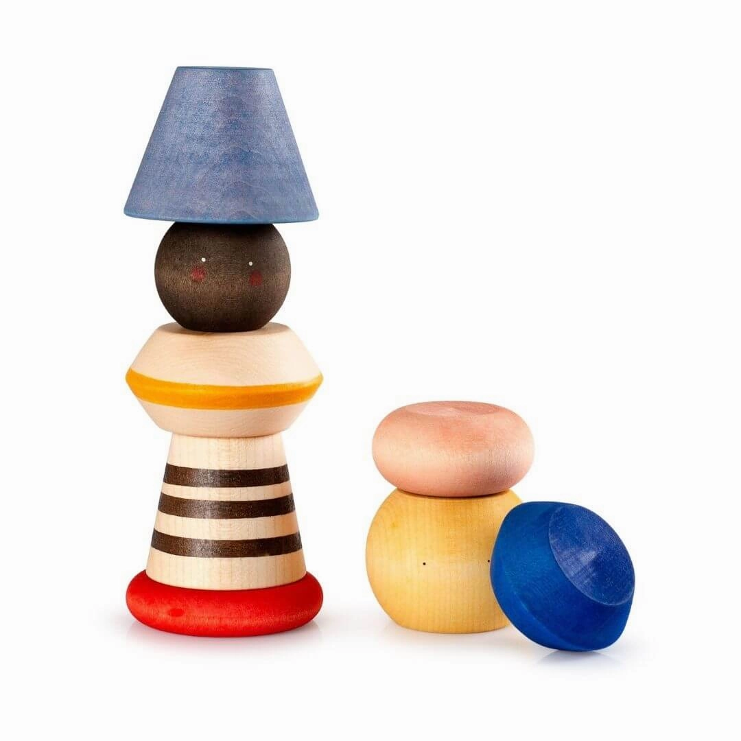 Hands-on discovery Serendipity Wooden Stacking Toy