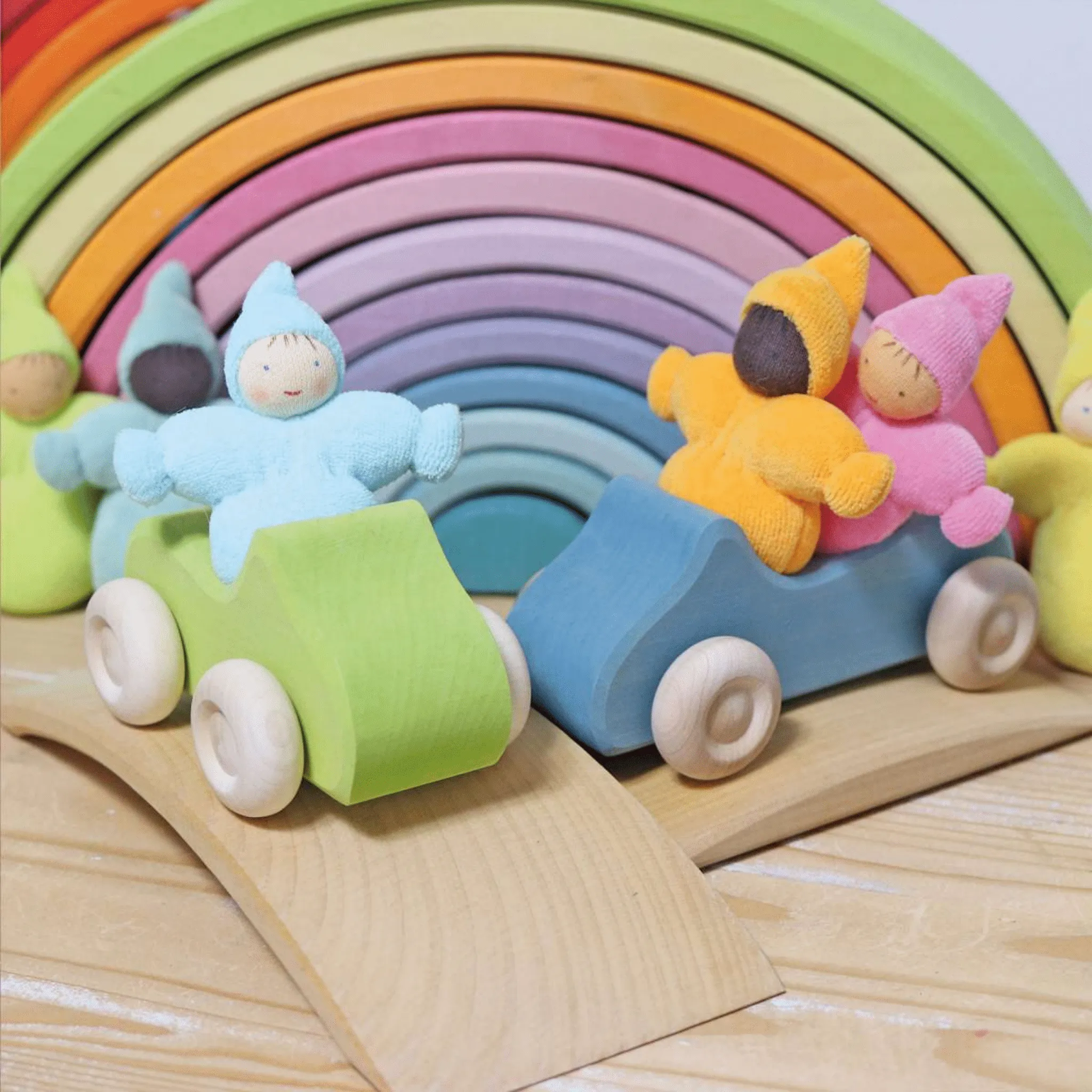 Set Of Pastel Pocket Babies Little learners Brain boosters