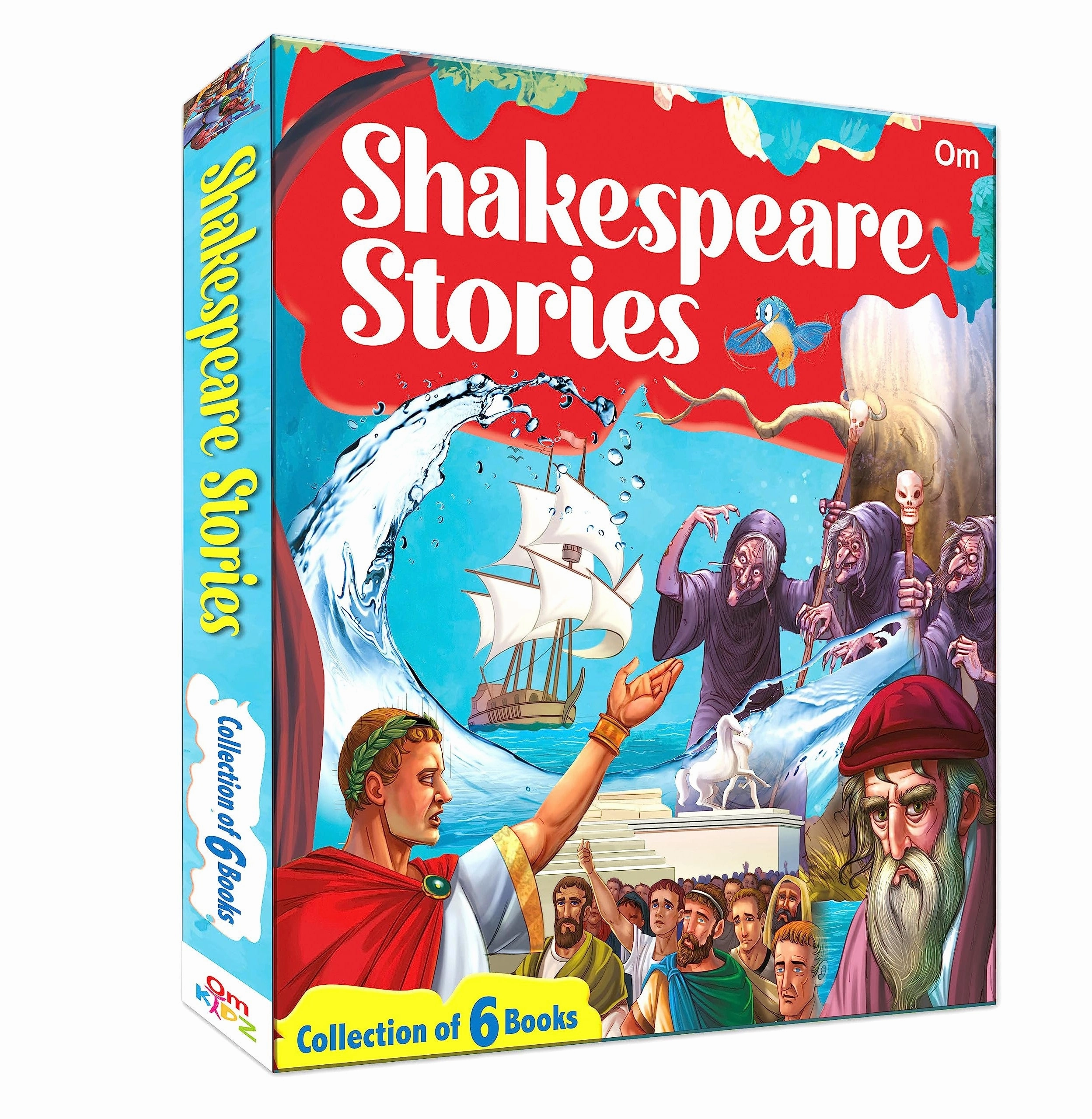 Young explorers Shakespeare Stories : Collection Of 6 Books : Romeo And Juliet Julius Caesar Othello Macbeth The Merchant Of Venice A Midsummer Night'S Dream [Paperback] William Shakespeare